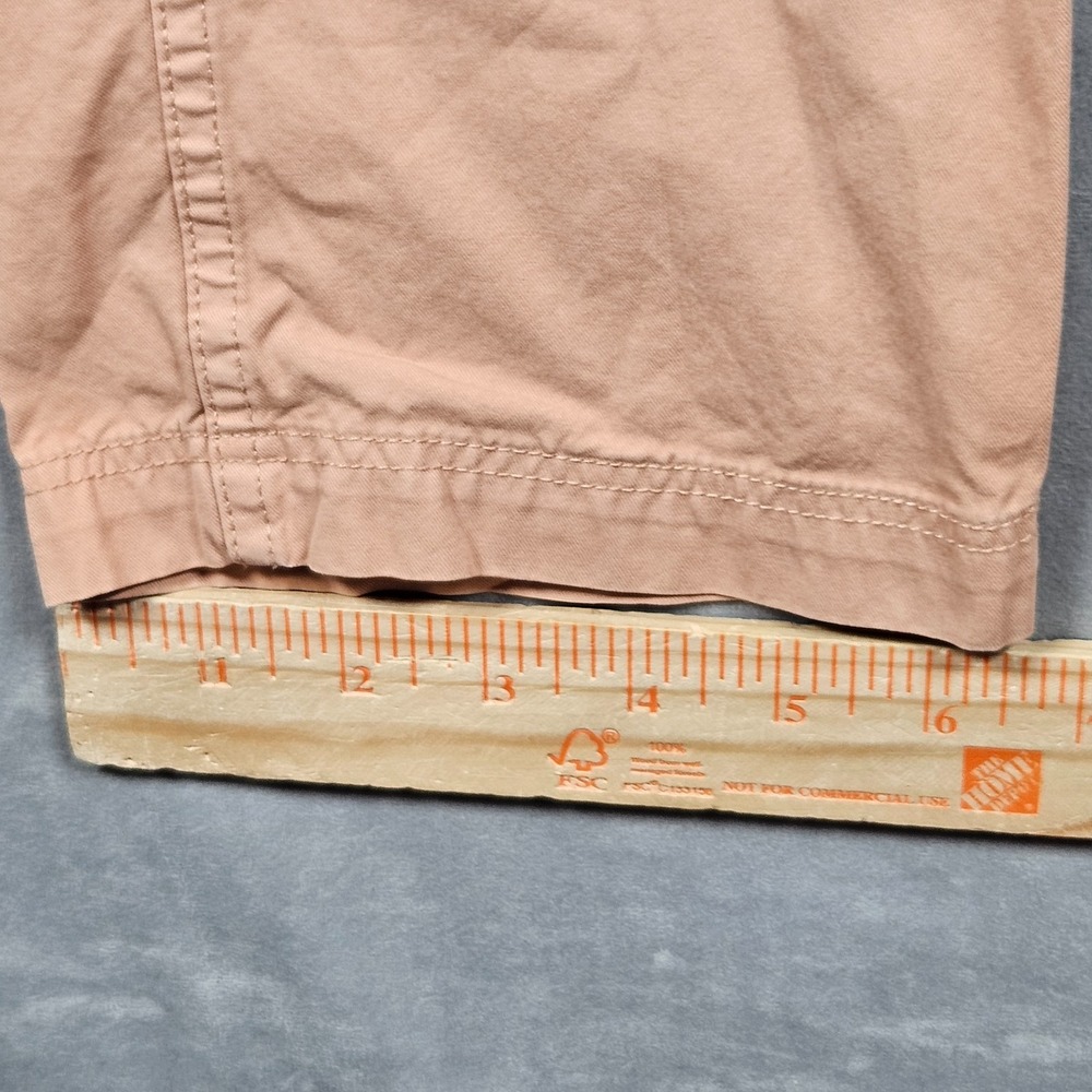 Billy Reid Chino‎ Pant Mens 34x33 Orange/Pink Khaki Pima Cotton Office Casual - Picture 9 of 12
